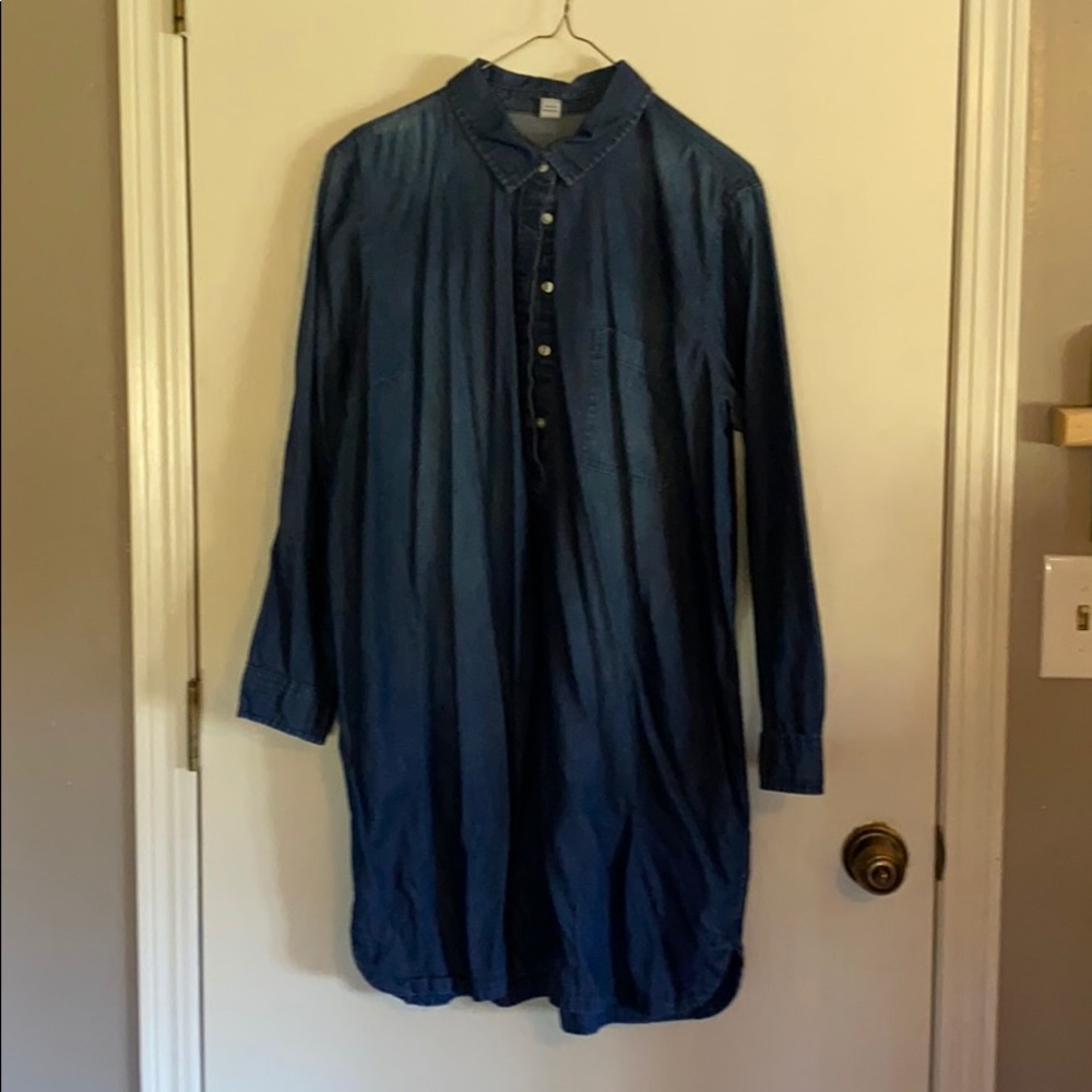 Denim dress